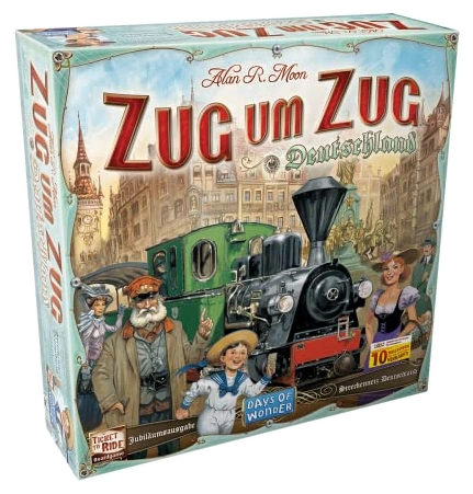Alle Details zum Brettspiel Zug um Zug: Deutschland und ähnlichen Spielen