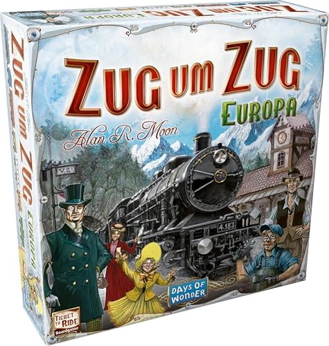 Alle Details zum Brettspiel Zug um Zug: Europa und ähnlichen Spielen