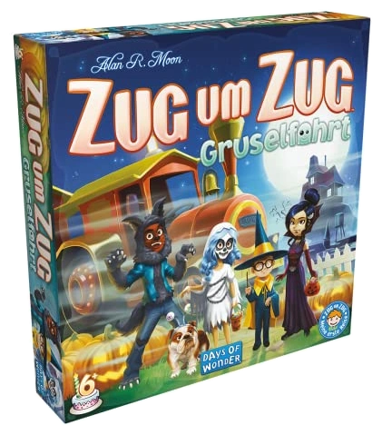 Alle Details zum Brettspiel Zug um Zug: Gruselfahrt und ähnlichen Spielen