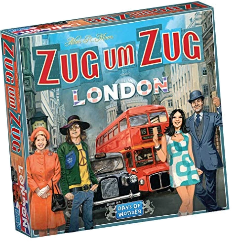 Alle Details zum Brettspiel Zug um Zug: London und ähnlichen Spielen