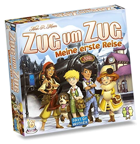 Alle Details zum Brettspiel Zug um Zug: Meine erste Reise (Europa-Version) und ähnlichen Spielen