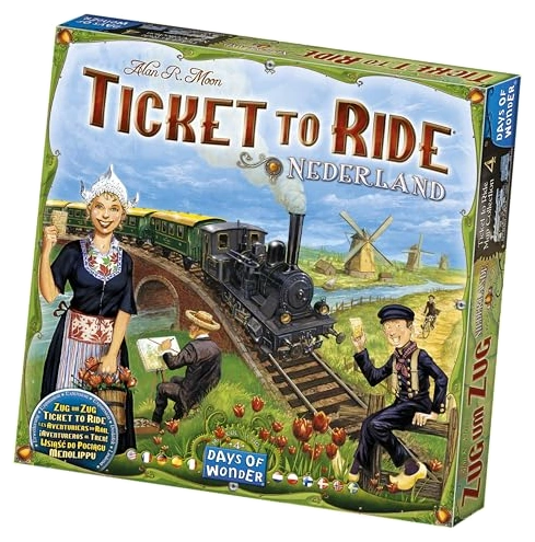 Alle Details zum Brettspiel Zug um Zug: Niederlande (4. Karten-Erweiterung) und ähnlichen Spielen