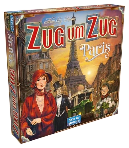 Alle Details zum Brettspiel Zug um Zug: Paris (Erweiterung) und ähnlichen Spielen