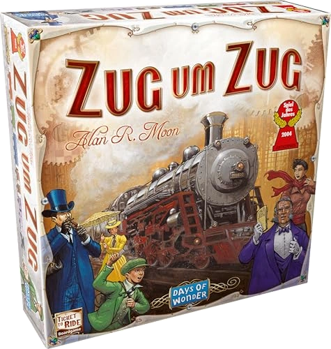 Alle Details zum Brettspiel Zug um Zug (Spiel des Jahres 2004) und ähnlichen Spielen