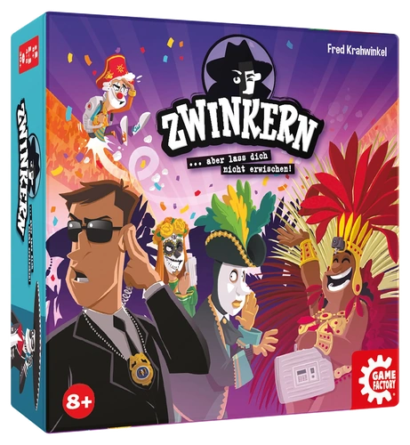 Alle Details zum Brettspiel Zwinkern und ähnlichen Spielen
