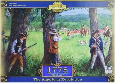 Alle Details zum Brettspiel 1775: Der amerikanische Unabhängigkeitskrieg und ähnlichen Spielen