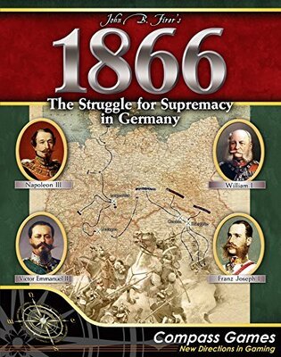 Alle Details zum Brettspiel 1866: The Struggle for Supremacy in Germany und ähnlichen Spielen