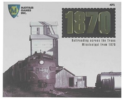 Alle Details zum Brettspiel 1870: Railroading across the Trans Mississippi from 1870 und ähnlichen Spielen