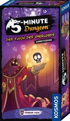 Alle Details zum Brettspiel 5-Minute Dungeon: Der Fluch des Overlords (6-Spieler-Erweiterung) und ähnlichen Spielen
