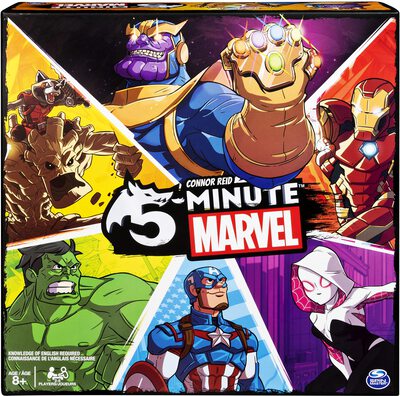 Alle Details zum Brettspiel 5-Minute Marvel und ähnlichen Spielen