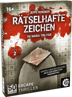 Alle Details zum Brettspiel 50 Clues: Rätselhafte Zeichen (2. Teil Maria-Trilogie) und ähnlichen Spielen