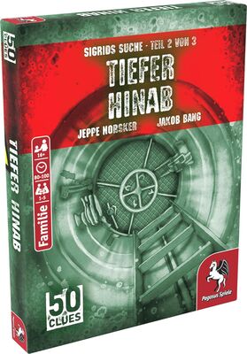 Alle Details zum Brettspiel 50 Clues: Tiefer hinab (Sigrids Suche - Teil 2) und ähnlichen Spielen