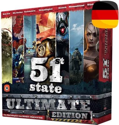 Alle Details zum Brettspiel 51st State: Ultimate Edition und ähnlichen Spielen