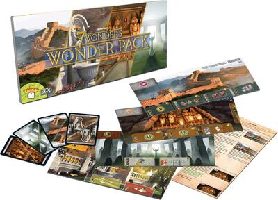 Alle Details zum Brettspiel 7 Wonders: Wunder Pack (Erweiterung) und ähnlichen Spielen