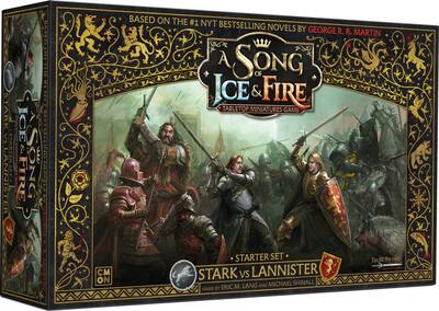 Alle Details zum Brettspiel A Song of Ice & Fire: Tabletop Miniatures Game – Stark vs Lannister Starter Set und ähnlichen Spielen