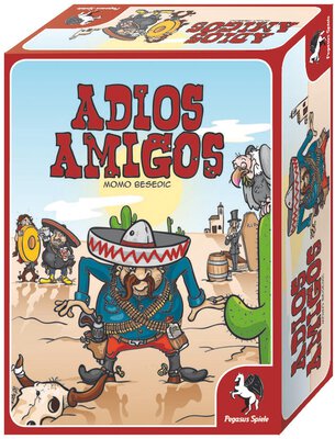 Alle Details zum Brettspiel Adios Amigos und ähnlichen Spielen