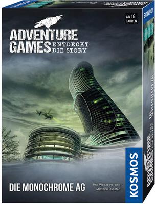 Alle Details zum Brettspiel Adventure Games: Die Monochrome AG und ähnlichen Spielen