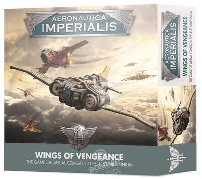 Alle Details zum Brettspiel Aeronautica Imperialis: Wings of Vengeance und ähnlichen Spielen