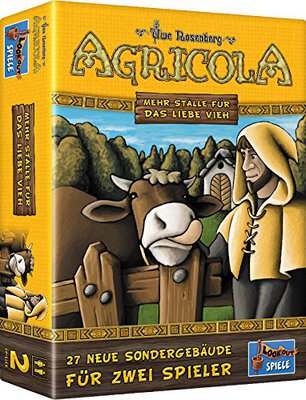 Alle Details zum Brettspiel Agricola: Mehr Ställe für das liebe Vieh (1. Erweiterung) und ähnlichen Spielen
