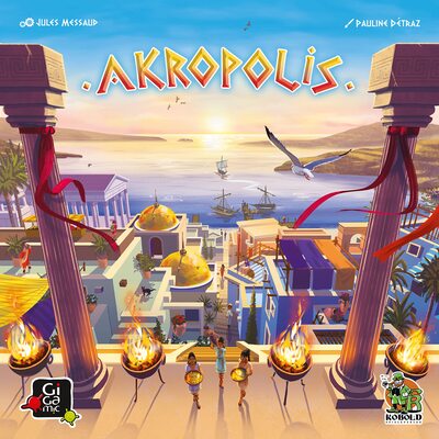 Alle Details zum Brettspiel Akropolis und ähnlichen Spielen