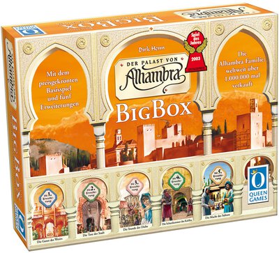 Alle Details zum Brettspiel Alhambra: Big Box und ähnlichen Spielen