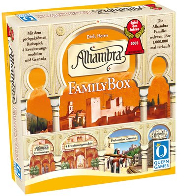 Alle Details zum Brettspiel Alhambra: Family Box und ähnlichen Spielen