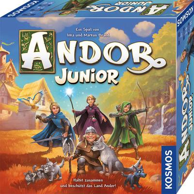 Alle Details zum Brettspiel Andor Junior (Deutscher Kinderspielpreis 2020 Gewinner) und ähnlichen Spielen