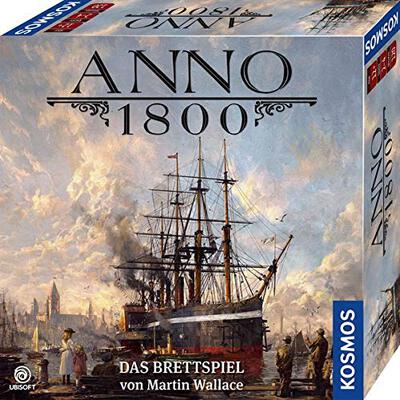 Alle Details zum Brettspiel Anno 1800 - Das Brettspiel und ähnlichen Spielen
