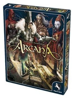 Alle Details zum Brettspiel Arcana und ähnlichen Spielen