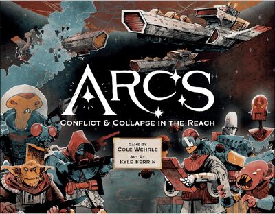 Alle Details zum Brettspiel Arcs und ähnlichen Spielen