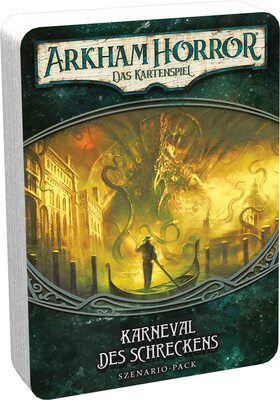 Alle Details zum Brettspiel Arkham Horror: Das Kartenspiel – Karneval des Schreckens: Szenario-Pack (Erweiterung) und ähnlichen Spielen