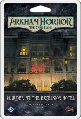 Alle Details zum Brettspiel Arkham Horror: Das Kartenspiel – Mord im Excelsior-Hotel (Szenario-Pack) und ähnlichen Spielen