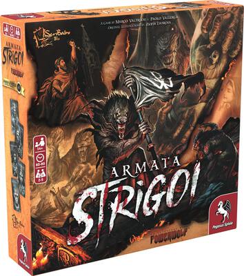 Alle Details zum Brettspiel Armata Strigoi und ähnlichen Spielen