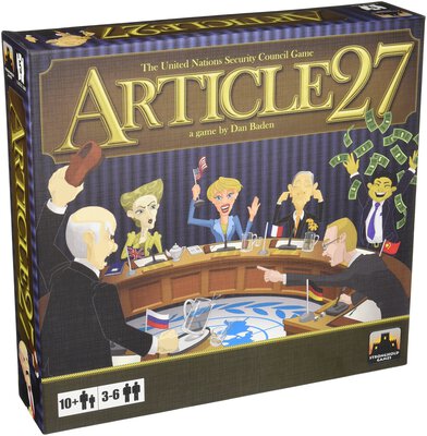 Alle Details zum Brettspiel Article 27: The UN Security Council Game und ähnlichen Spielen