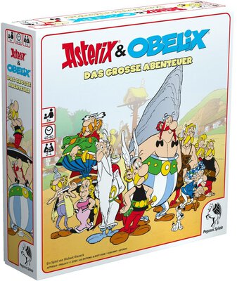 Alle Details zum Brettspiel Asterix & Obelix: Das große Abenteuer und ähnlichen Spielen