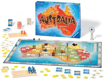Alle Details zum Brettspiel Australia und ähnlichen Spielen