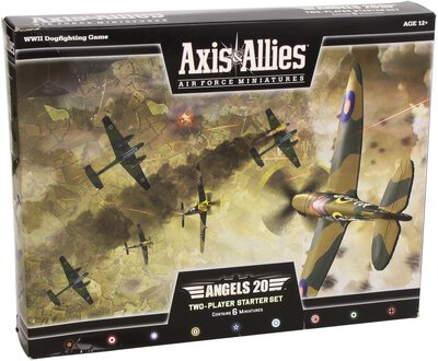 Alle Details zum Brettspiel Axis & Allies Air Force Miniatures: Angels 20 und ähnlichen Spielen