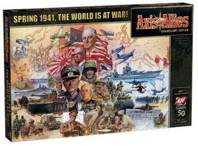Alle Details zum Brettspiel Axis & Allies Anniversary Edition und ähnlichen Spielen