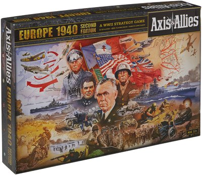Alle Details zum Brettspiel Axis & Allies Europe 1940 und ähnlichen Spielen