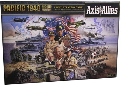 Alle Details zum Brettspiel Axis & Allies Pacific 1940 und ähnlichen Spielen