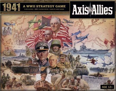Alle Details zum Brettspiel Axis & Allies 1941 und ähnlichen Spielen