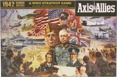 Alle Details zum Brettspiel Axis & Allies: 1942 und ähnlichen Spielen