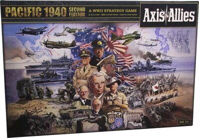 Alle Details zum Brettspiel Axis & Allies Pacific 1940 und ähnlichen Spielen