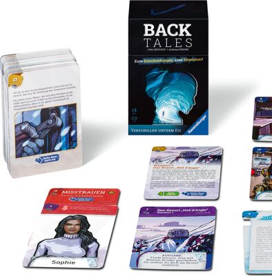 Alle Details zum Brettspiel Back Tales: Verschollen unterm Eis und ähnlichen Spielen