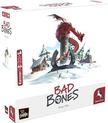 Alle Details zum Brettspiel Bad Bones und ähnlichen Spielen