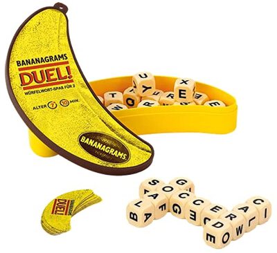 Alle Details zum Brettspiel Bananagrams Duel! und ähnlichen Spielen