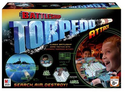 Alle Details zum Brettspiel Battleship Torpedo Attack und ähnlichen Spielen