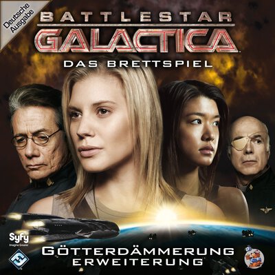 Alle Details zum Brettspiel Battlestar Galactica: Götterdämmerung (3. Erweiterung) und ähnlichen Spielen