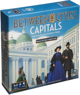 Alle Details zum Brettspiel Between Two Cities: Capitals und ähnlichen Spielen