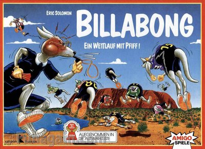 Alle Details zum Brettspiel Billabong - Ein Wettlauf mit Pfiff! und ähnlichen Spielen